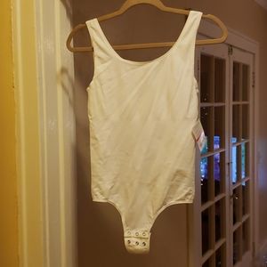 White tank top body suit